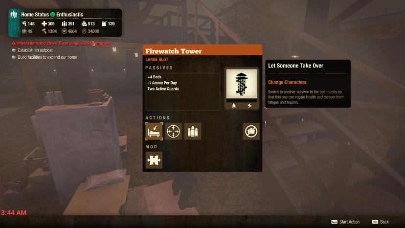 Firewatch Tower Mod addon