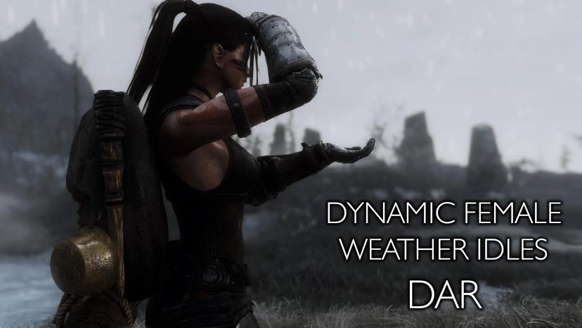 Dynamic Women's Weather Idle LE by Xtudo addon