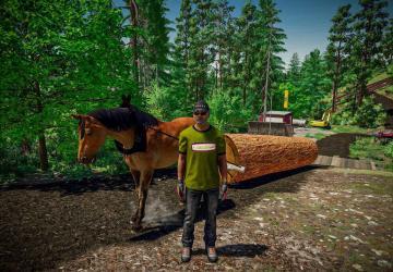 Мод Horse for forestry addon