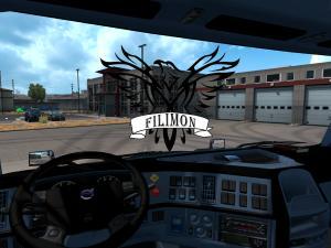 Volvo VNL670 truck interior modifications made by Alades. addon