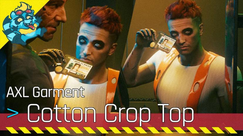 The RVC00N Dumpster - Cotton CropTop (M) (GS) (Archive XL) mod addon