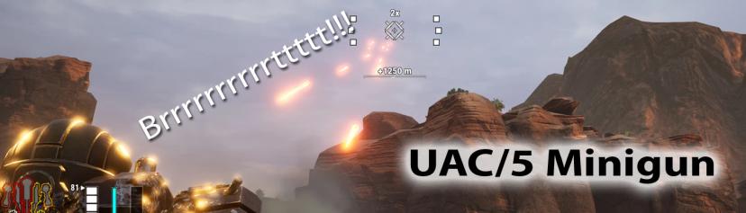 Minigun UAC5 addon