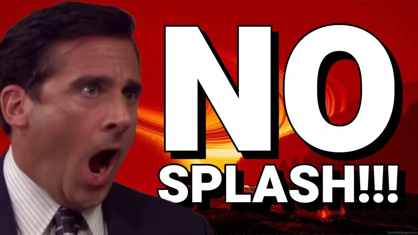 No splash addon