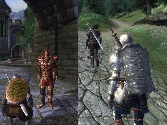 Oblivion -Shields and Swords addon