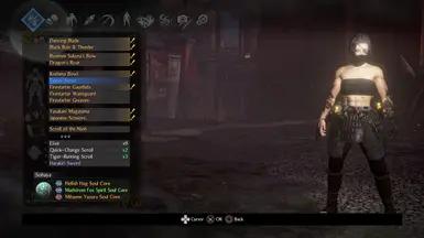 Black Chest Binding (F)/Mod addon