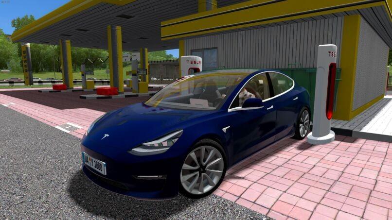 Tesla Supercharger addon