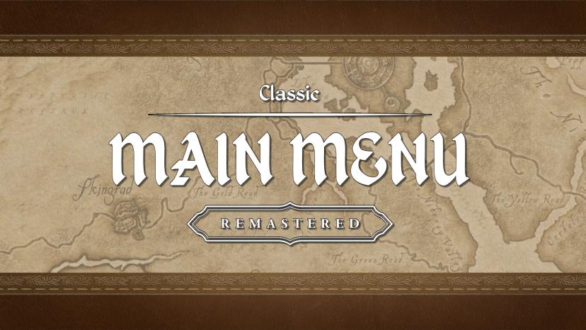 Classic Main Menu Remastered addon