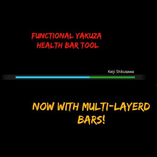 Yakuza Boss Health Bar Tool addon