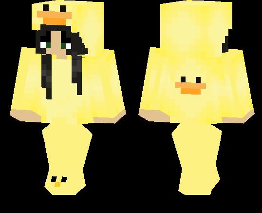 Duck Girl Skin addon