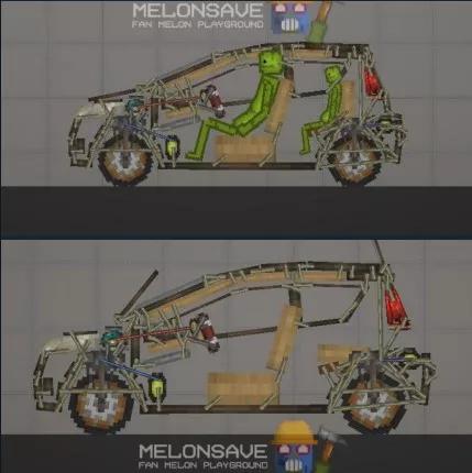 Peugeot 107 для Melon Playground мод addon