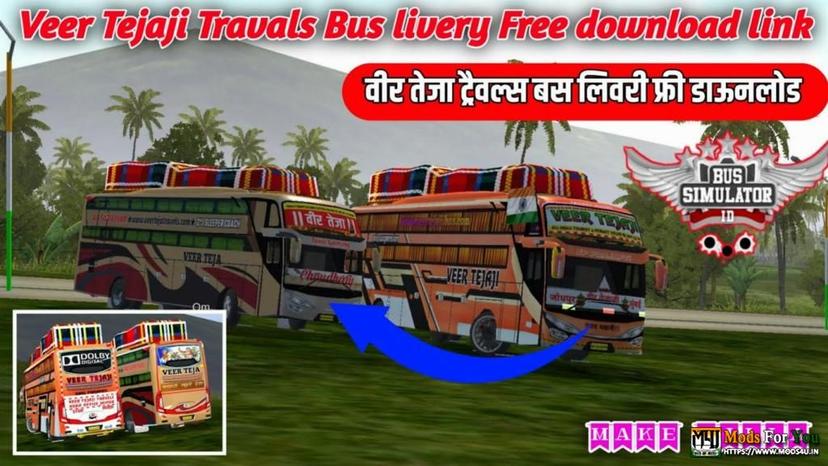 VEER TEJA SHD LIVERY FREE DOWNLOAD addon