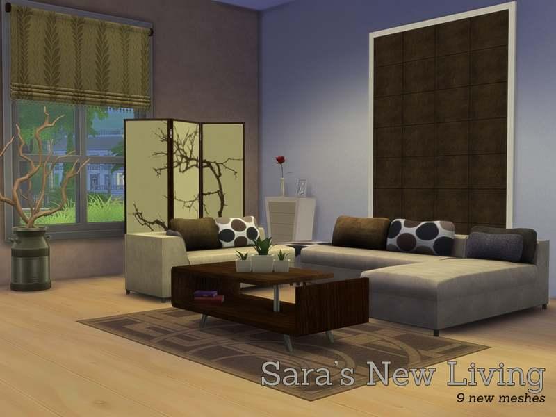 Living room "Sara's New Livingroom" addon