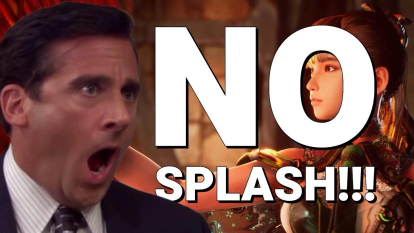 No splashes addon