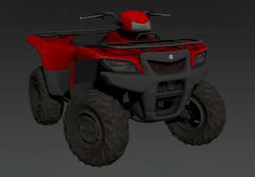Spintires Mod Suzuki Kingquad 750 version 1.0 for MudRunner (v25.02.21) addon