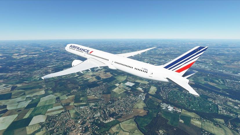 Air France livery for the B787-10 addon