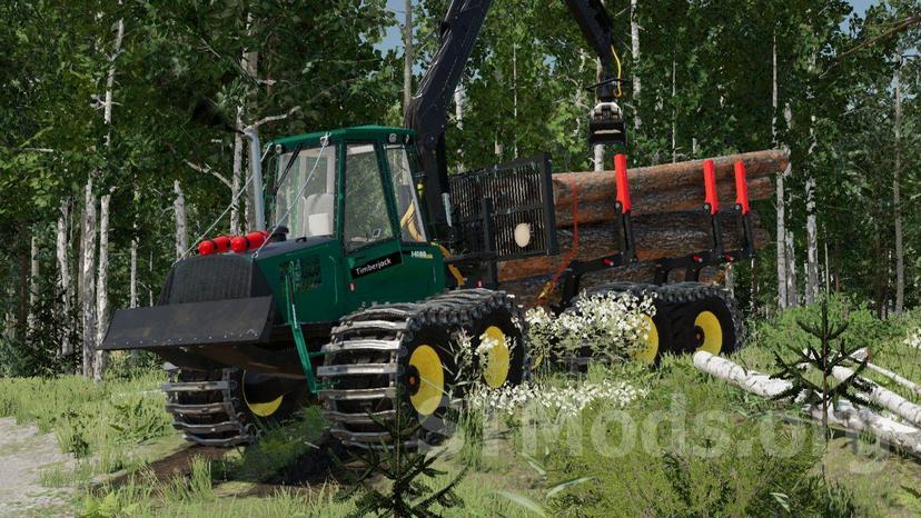 Мод Timberjack 1410D Loadflex addon