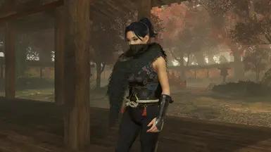 Night Raider Shinobi Crossover Breastplate - Female/Mod addon