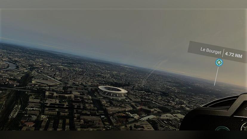 Realistic stadium in Paris addon