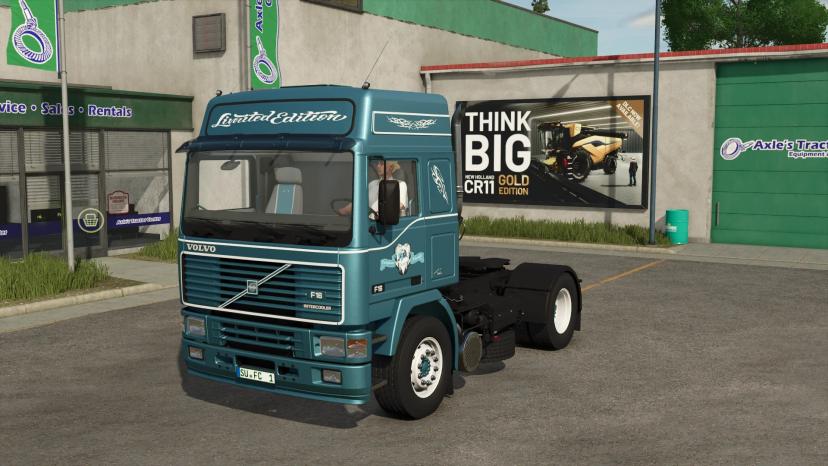 Volvo F16 Globetrotter Dolphin Edition мод addon