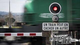 Sounds of a railway crossing in France addon