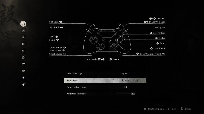 Gamepad Buttons Remapping addon