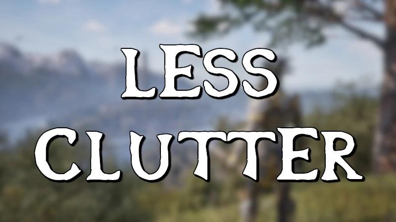 Less random and useless junk addon