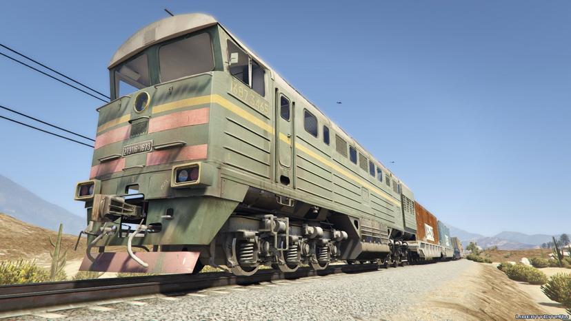 Locomotive 2TE116-1673 mod addon