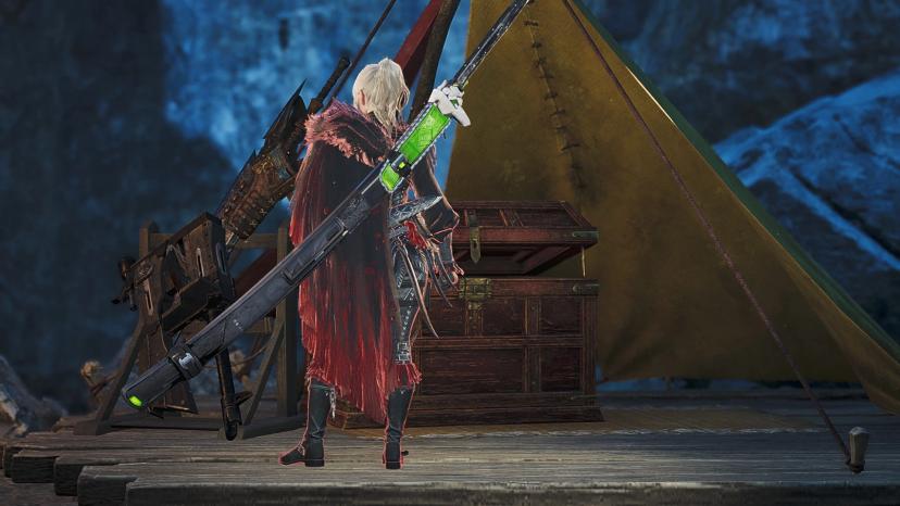 Длинный меч драконьего клинка Гендзи addon