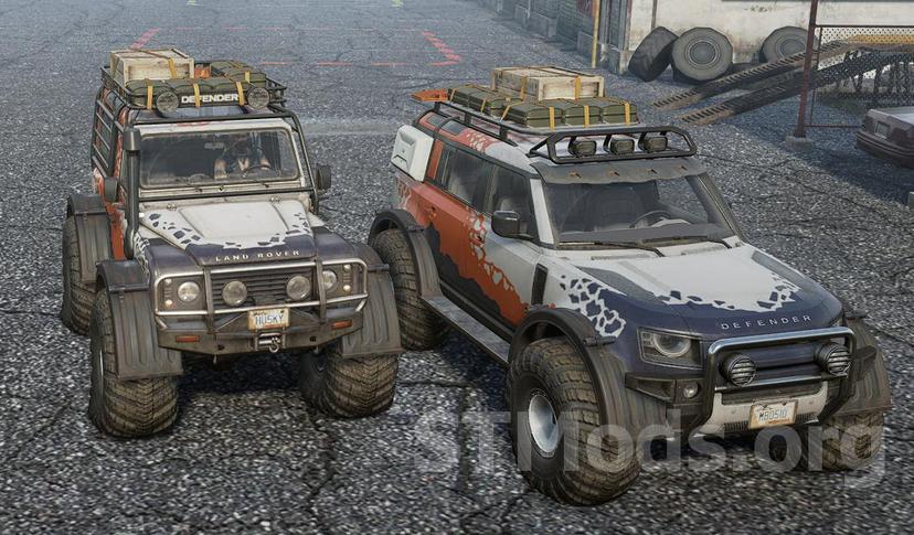 Mod Arctic Trucks Defender Pack addon