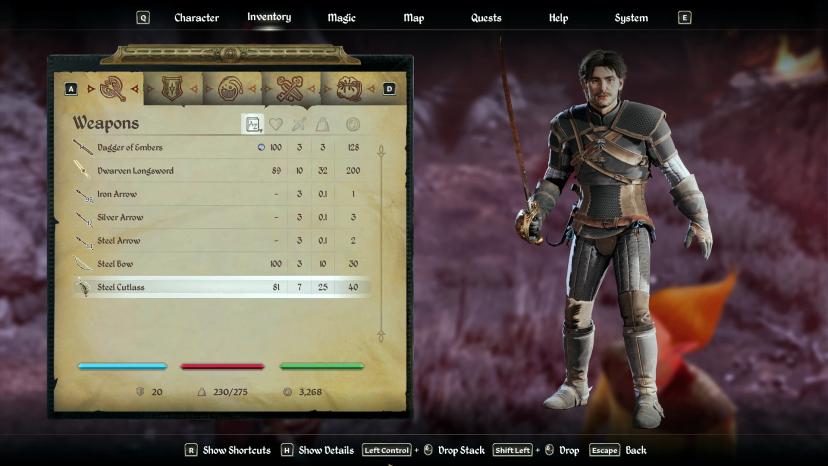 Witcher gear addon