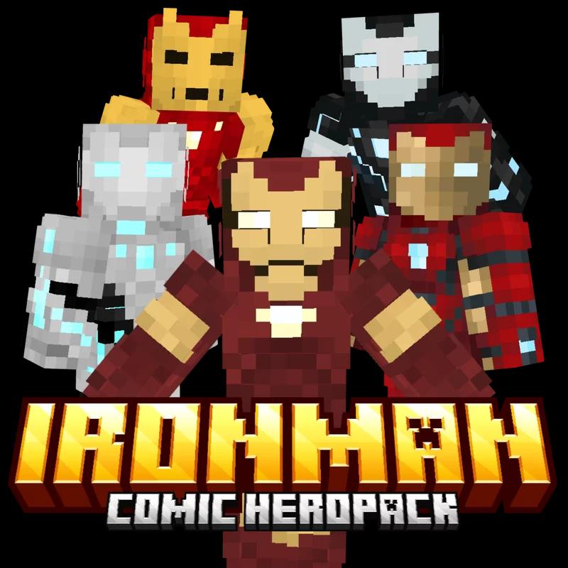 Dinkle's Iron Man comic book hero pack (Fisk Heroes). addon