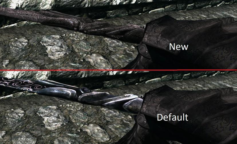 New and improved ebony weapons are under development addon
