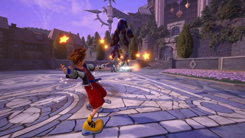 Sora's movements in KH1 addon