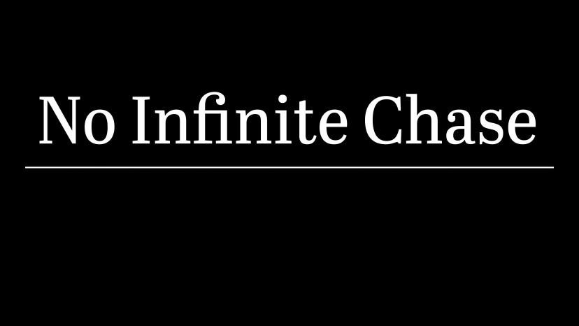 There is no endless chase addon