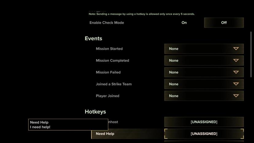 Quick chat 1.2.7 addon