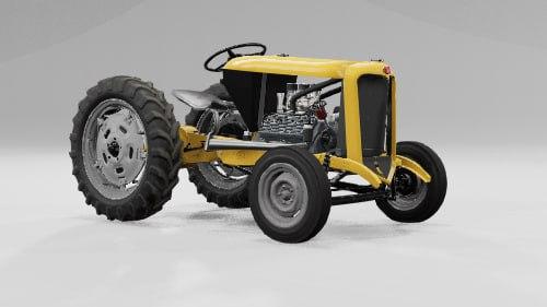 Bruckell Nine-F Farm Tractor addon