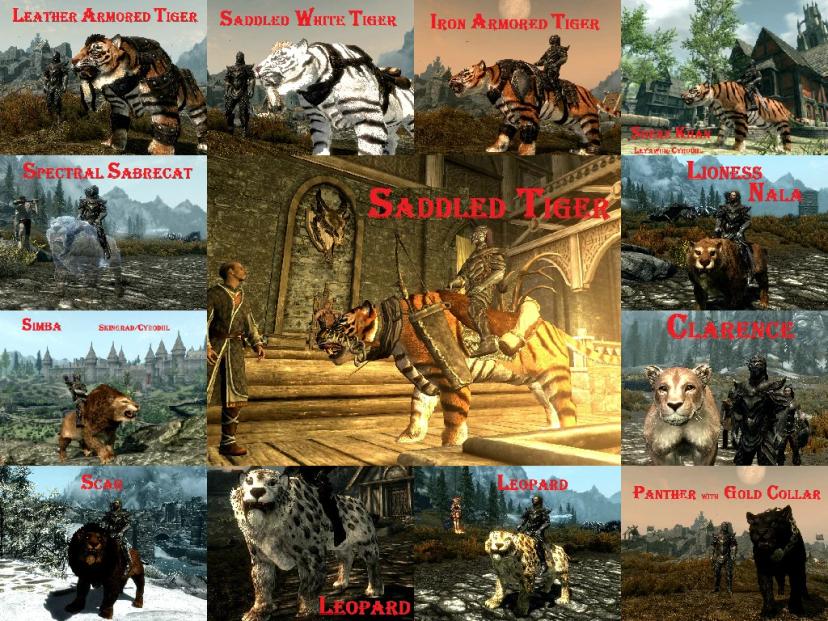 (ESL) Big Cat Mounts and SE Followers addon