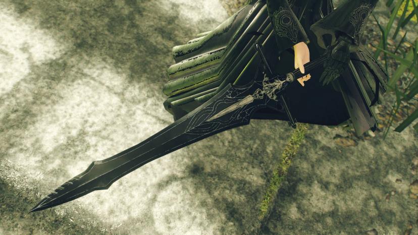 Black flower - Zero's sword from "Reincarnation" addon