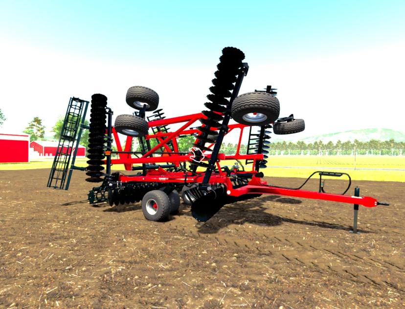 Vertical tillage FS25 CaseIH 335 addon