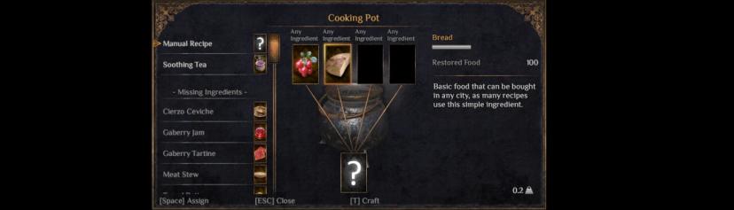 Failed recipes don't consume ingredients addon