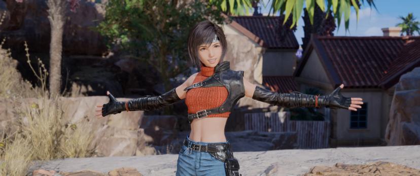 Yuffie Twix mod addon