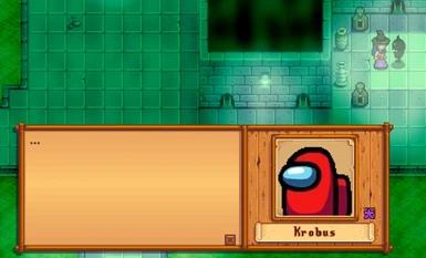 Among Us Krobus/Mod addon
