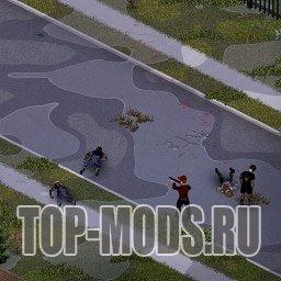 Мод «Rain Cleans Blood» addon