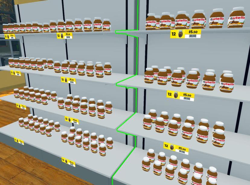 Nutella texture addon