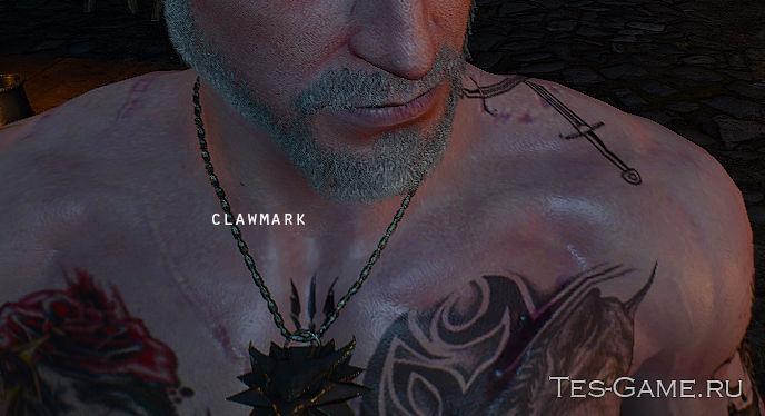 Geralt Tattoo Set addon