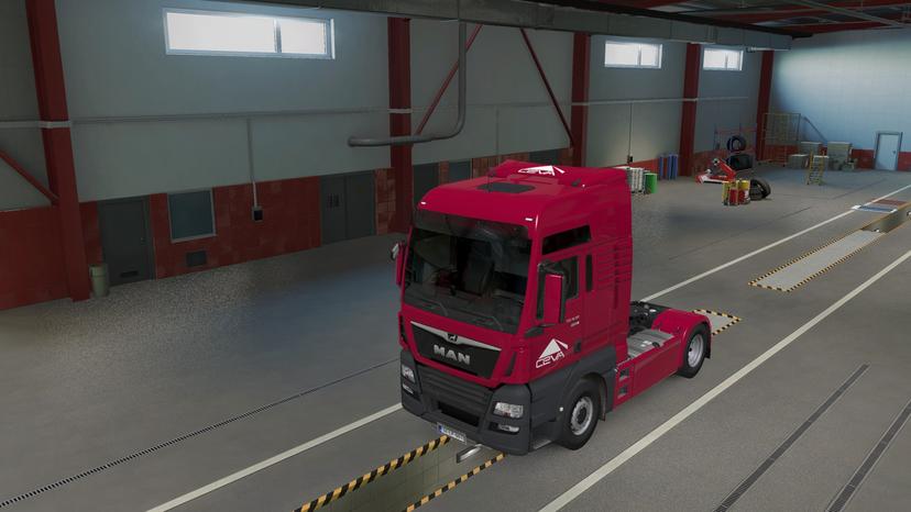 CEVA Логистика MAN_TGX6 addon