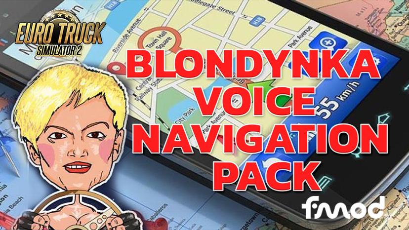 Voice navigation package Blondynka addon