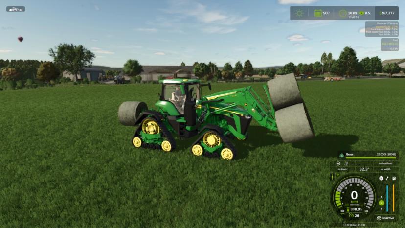 Front loader FS25 8R/RX mod addon
