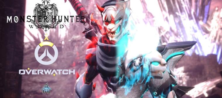 Monster Hunter: The World "Genji from Overwatch." addon