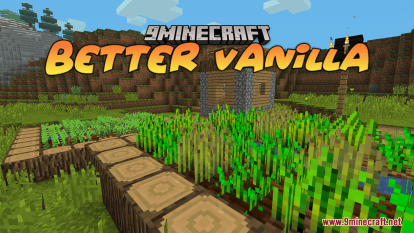 Better Vanilla Resource Pack (1.20.4, 1.19.4) - текстурный пакет addon